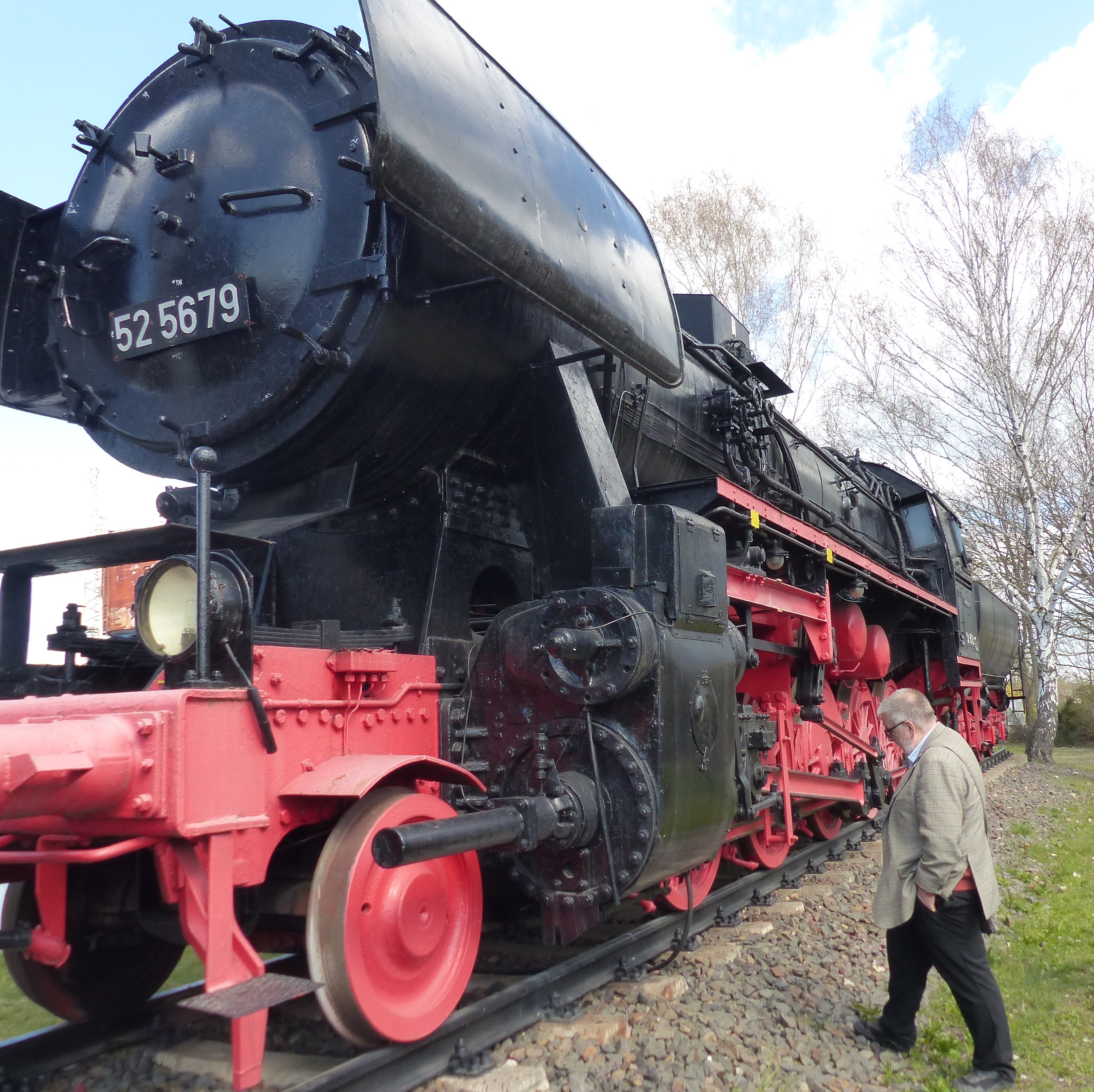 Vereinsausflug zum Eisenbahnmuseum in Falkenberg