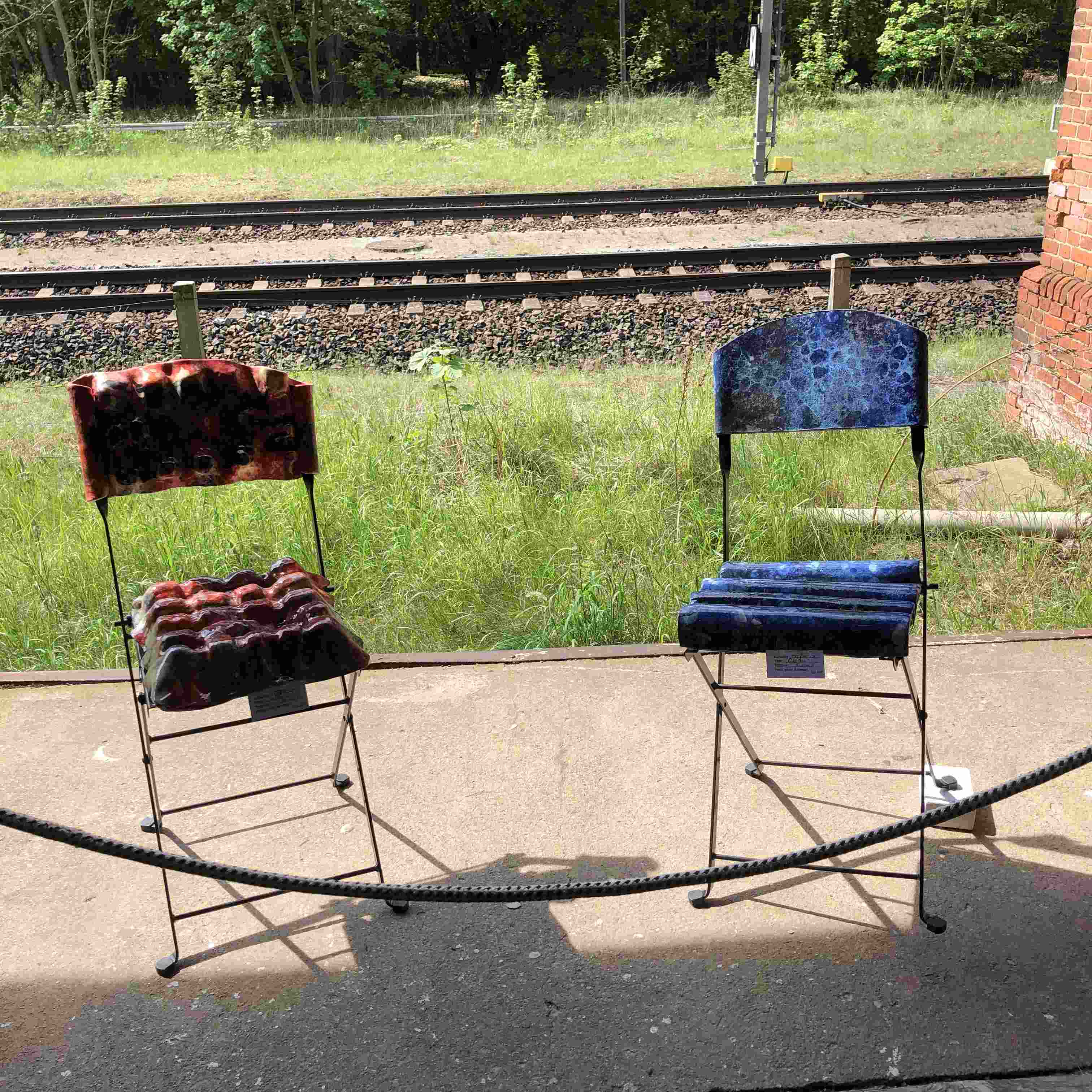 Stühle von Brigitte Lux Stühle von Brigitte Lux